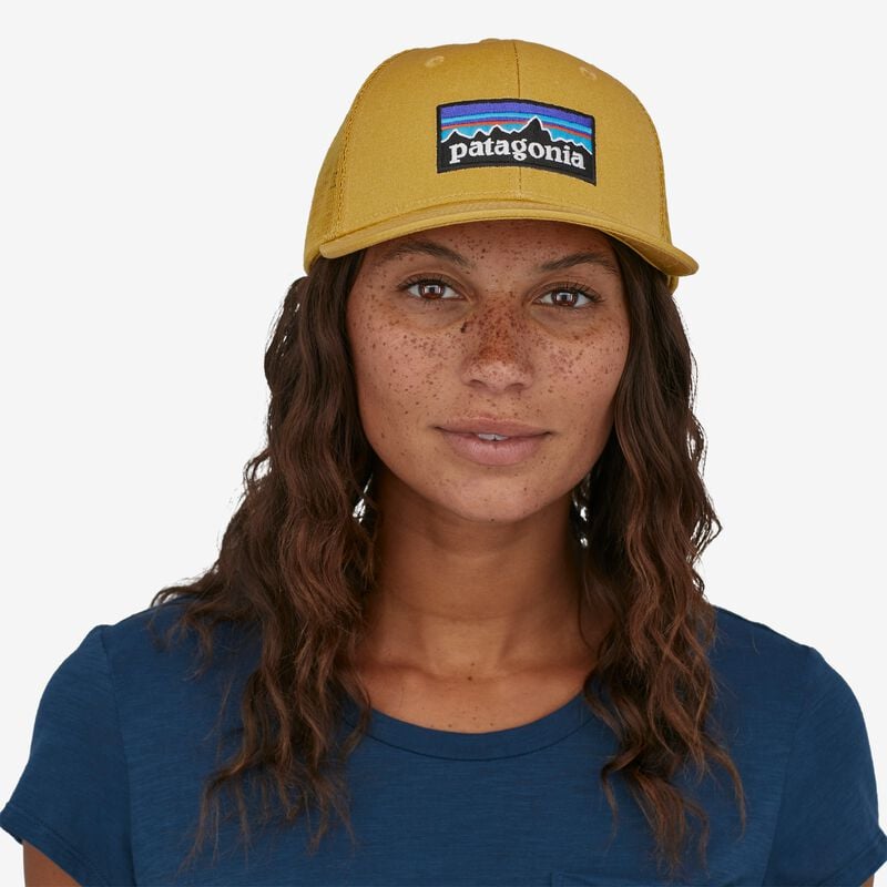 Patagonia P-6 Logo Trucker Hat - Cabin Gold