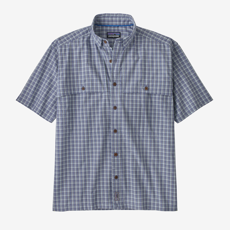 Patagonia Men's Island Hopper Shirt - Threadfin: Current Blue