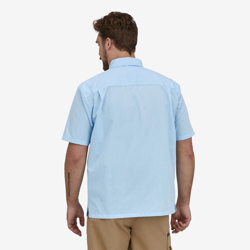Patagonia Men's Island Hopper Shirt - Threadfin: Current Blue
