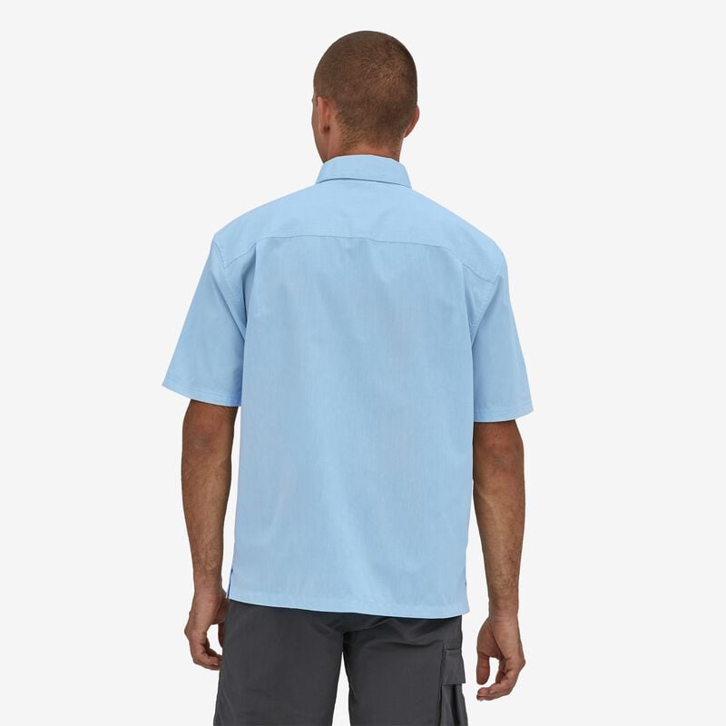 Patagonia Men's Island Hopper Shirt - Threadfin: Current Blue