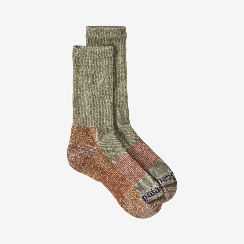 Patagonia Hemp Crew Socks - Journey Home: Wyoming Green
