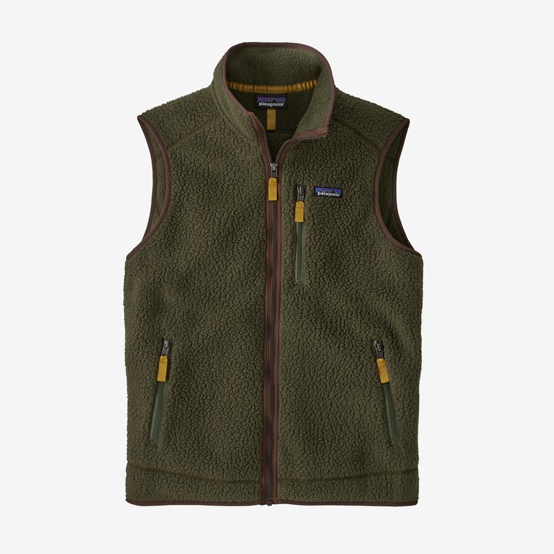 Patagonia Men's Retro Pile Fleece Vest - Basin Green