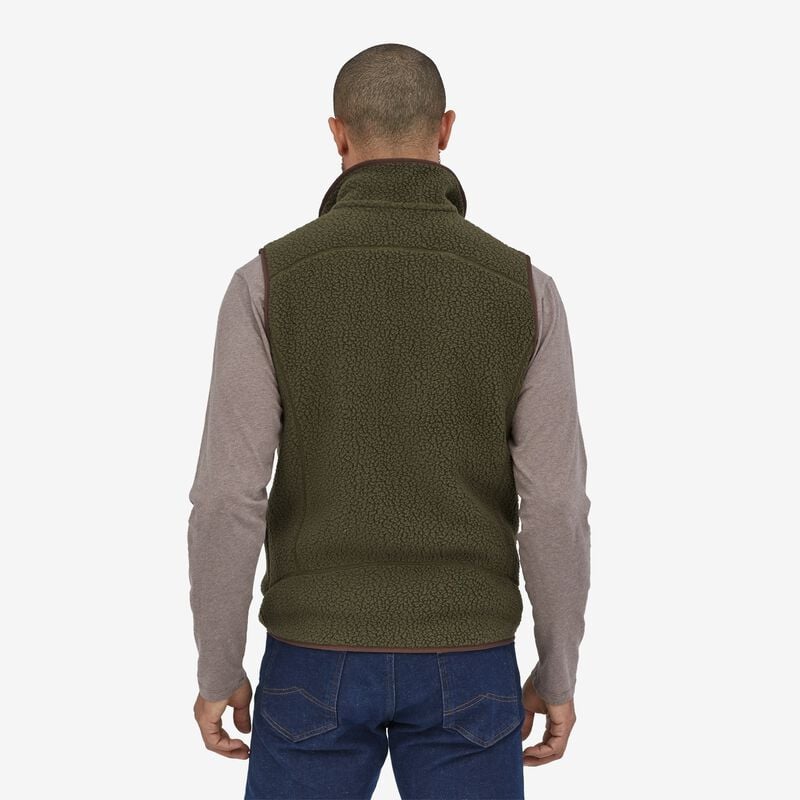 Patagonia Men's Retro Pile Fleece Vest - Basin Green