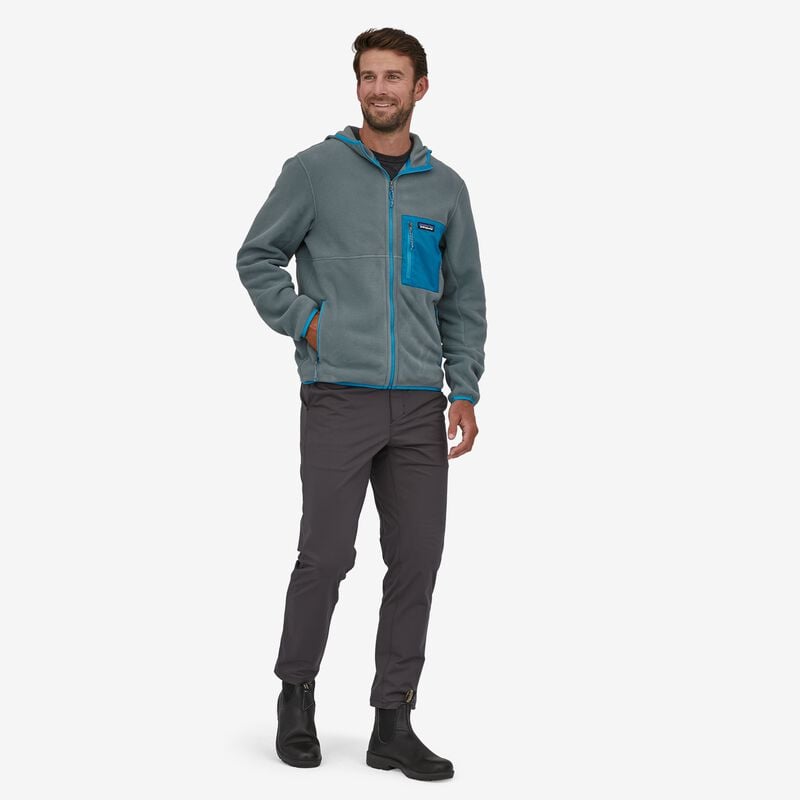 Patagonia Men's Microdini Fleece Hoody - Plume Grey