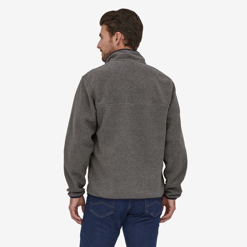 Patagonia Men's Lightweight Synchilla® Snap-T® Fleece Pullover - Nickel