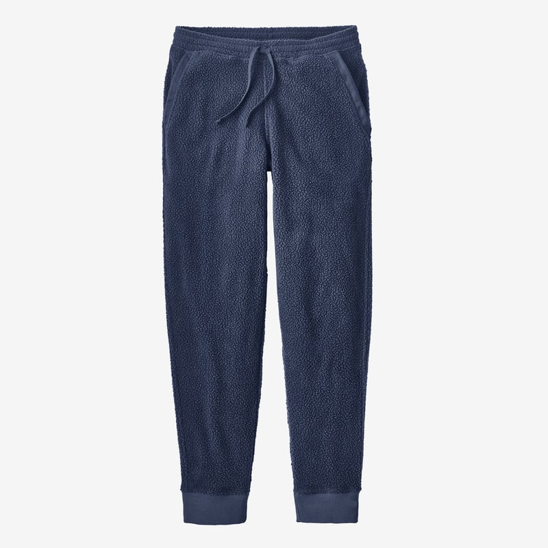 Patagonia Men's Shearling Fleece Pants - New Navy