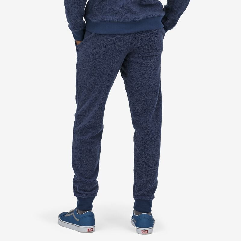 Patagonia Men's Shearling Fleece Pants - New Navy