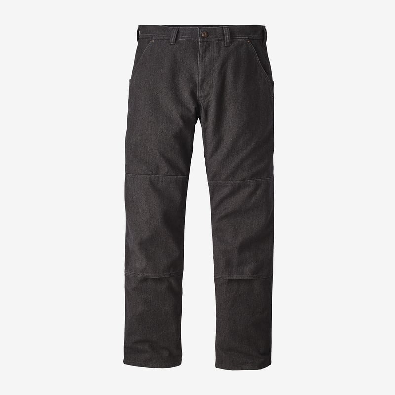 Patagonia Men's Iron Forge Hemp® Canvas Double Knee Pants - Regular - Ink Black