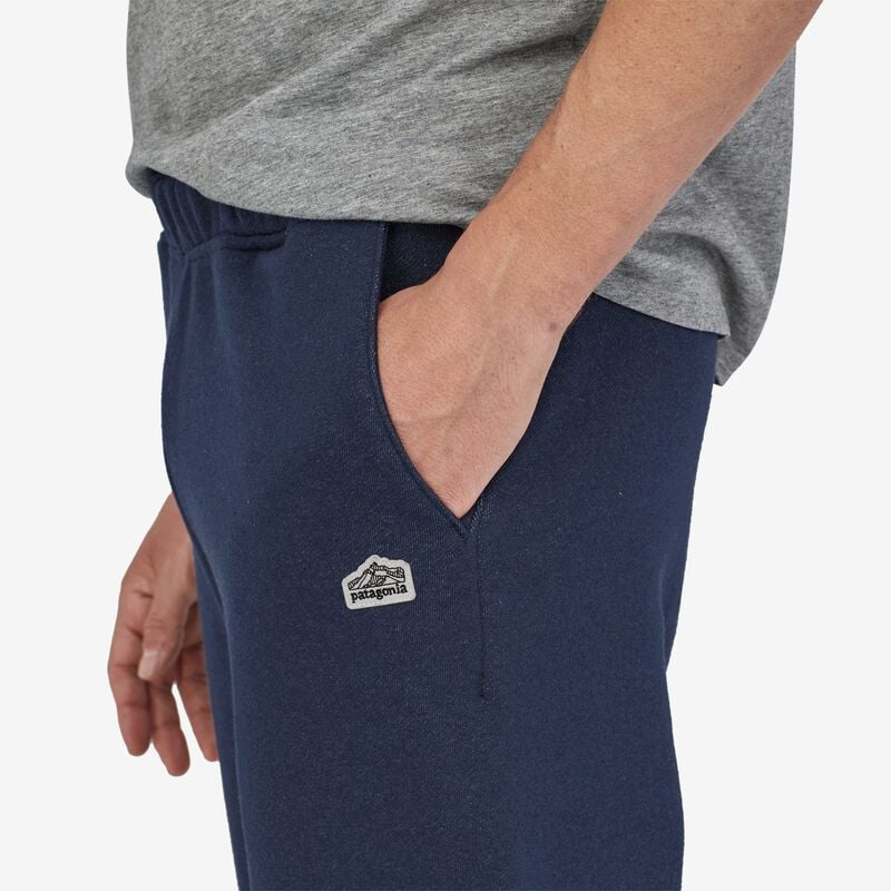 Patagonia Men's Line Logo Ridge Stripe Uprisal Sweatpants - Ink Black