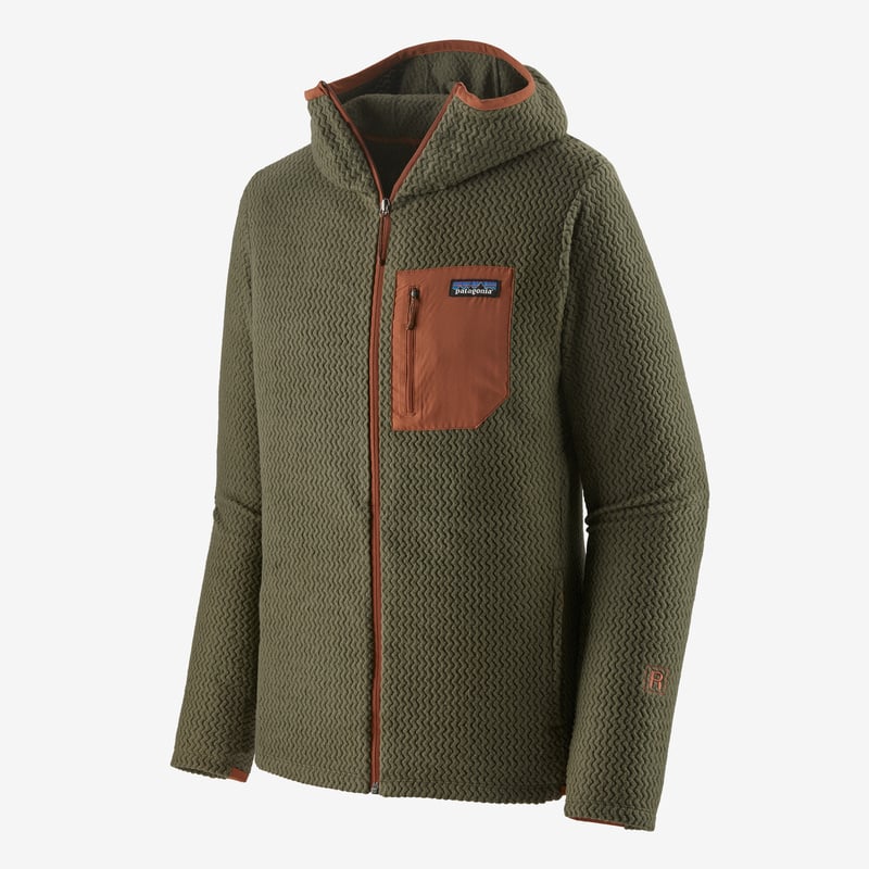 Patagonia Men's R1® Air Full-Zip Hoody - Basin Green