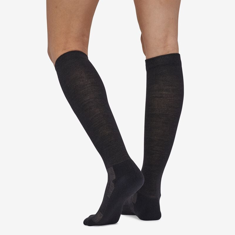 Patagonia Lightweight Merino Performance Knee Socks - Black