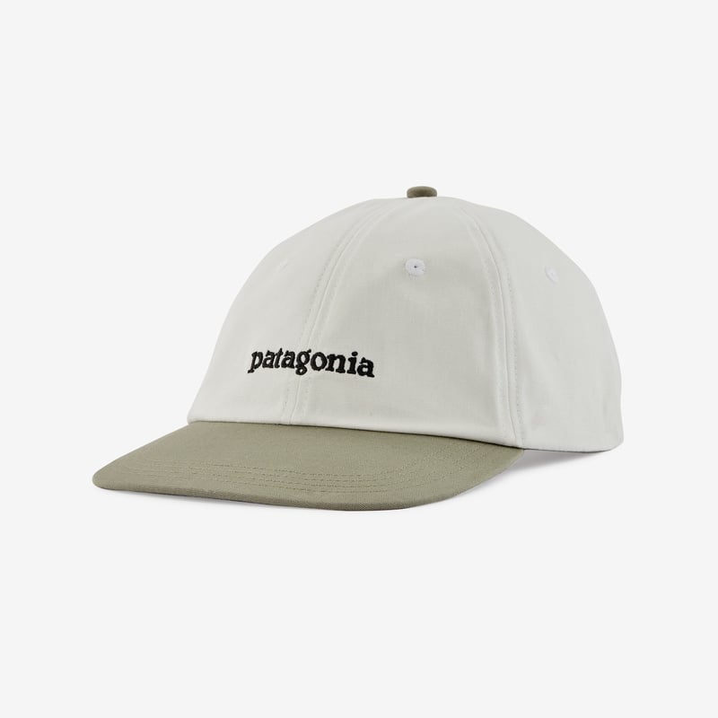 Patagonia Fitz Roy Icon Trad Cap - Text Logo: Birch White