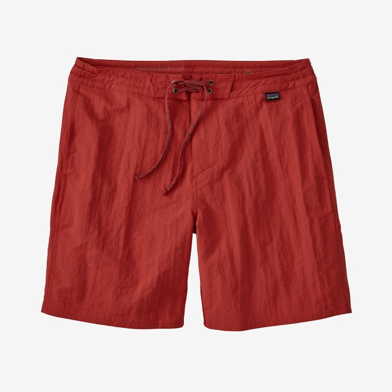Patagonia M's Wavefarer® Hybrid Walk Shorts - 18" - Sumac Red