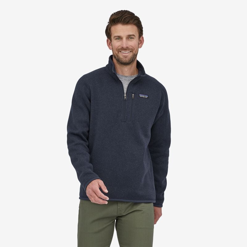 Patagonia Men's Better Sweater® 1/4-Zip Fleece - New Navy