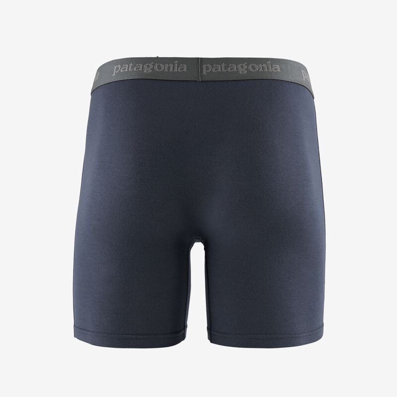 Patagonia Men's Essential Boxer Briefs - 6" - Fathom: Forge Grey