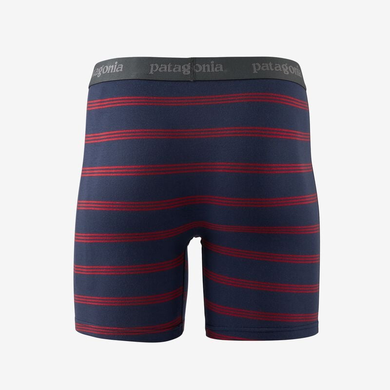 Patagonia Men's Essential Boxer Briefs - 6" - Fathom: Forge Grey
