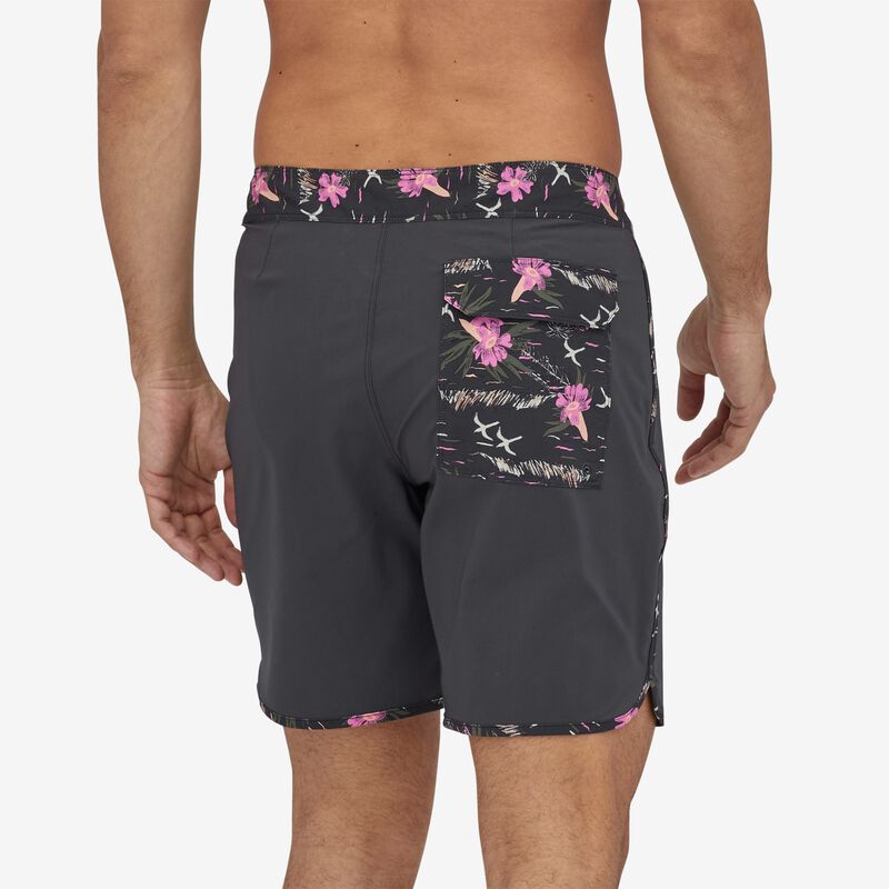 Patagonia Men's Hydropeak Scallop Boardshorts - 18" - Ink Black w/Faria Multi HZ
