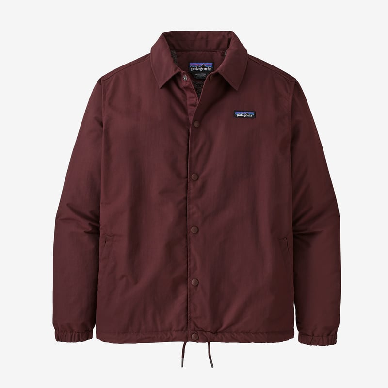 Patagonia Men's Lined Isthmus Coaches Jacket - Dark Ruby
