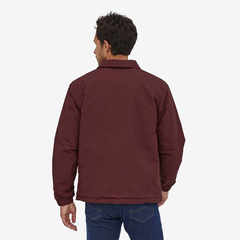 Patagonia Men's Lined Isthmus Coaches Jacket - Dark Ruby