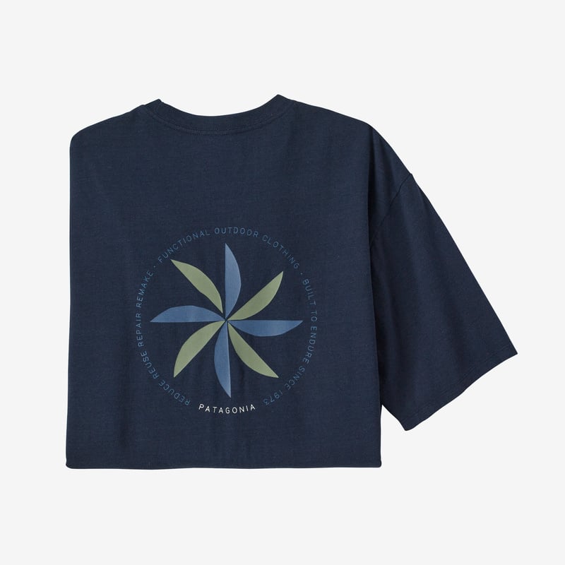 Patagonia Men's Tee-Cycle™ T-Shirt - Change Breeze: New Navy