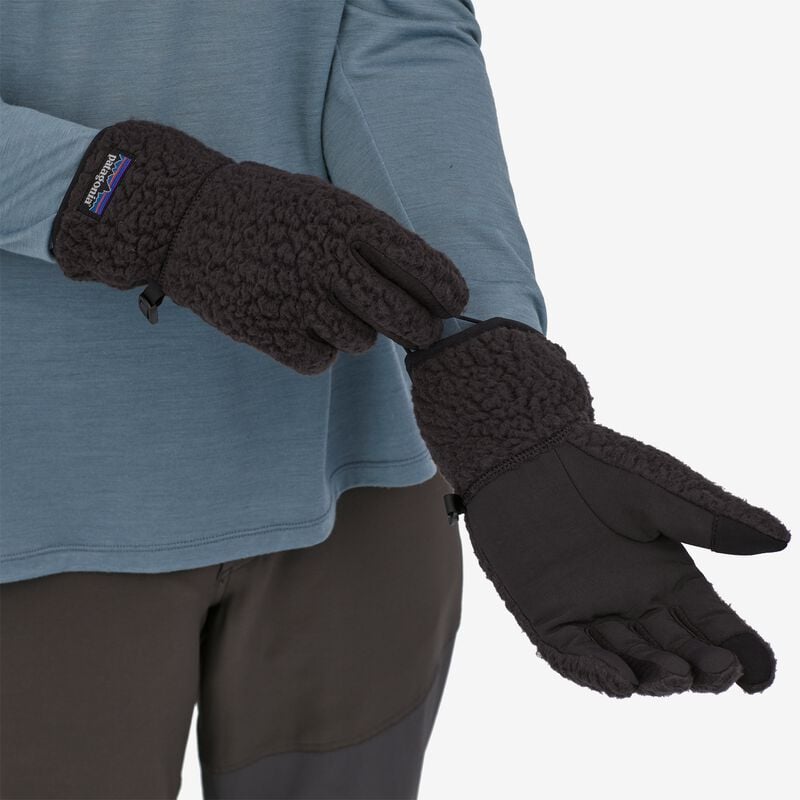 Patagonia Retro Pile Fleece Gloves - Pelican