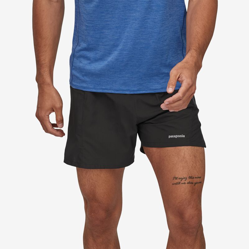Patagonia Men's Strider Pro Running Shorts - 5" - Black