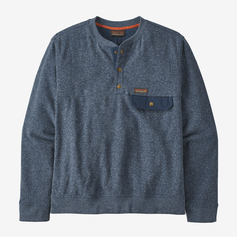 Patagonia Men's Hemp Sweatshirt - Stone Blue