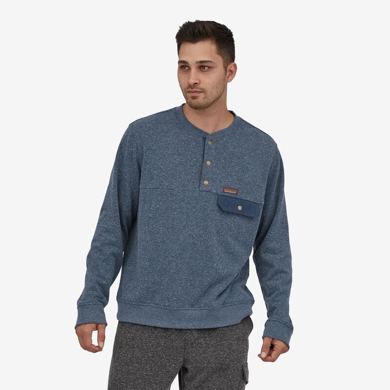 Patagonia Men's Hemp Sweatshirt - Stone Blue