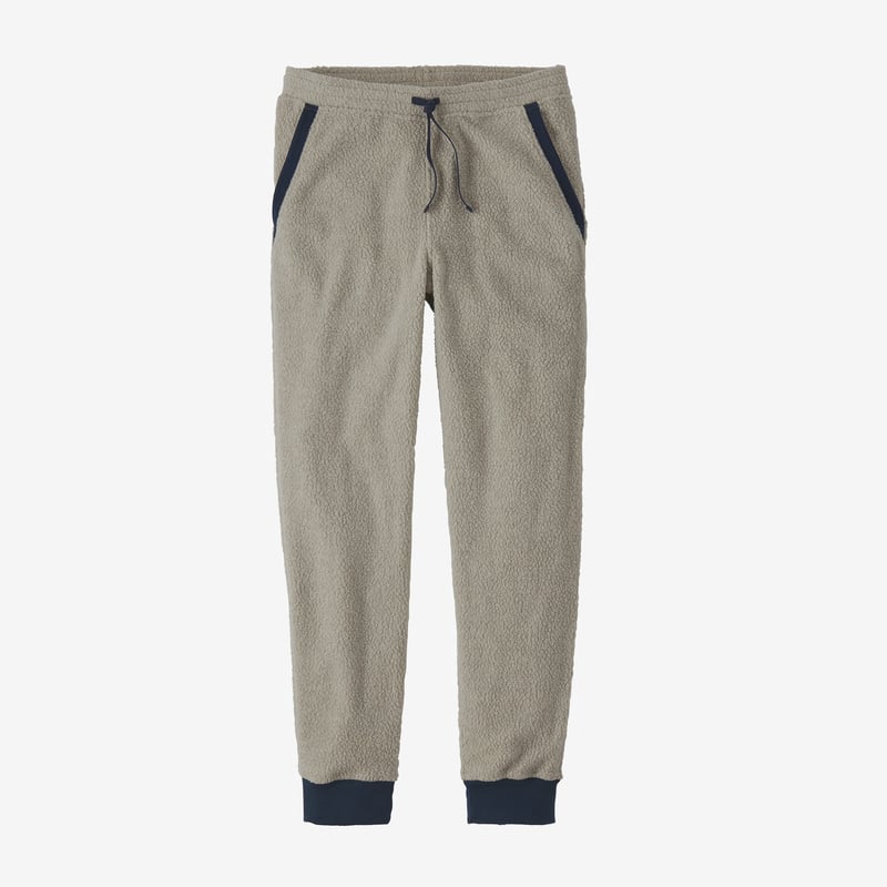 Patagonia Men's Shearling Fleece Pants - Natural