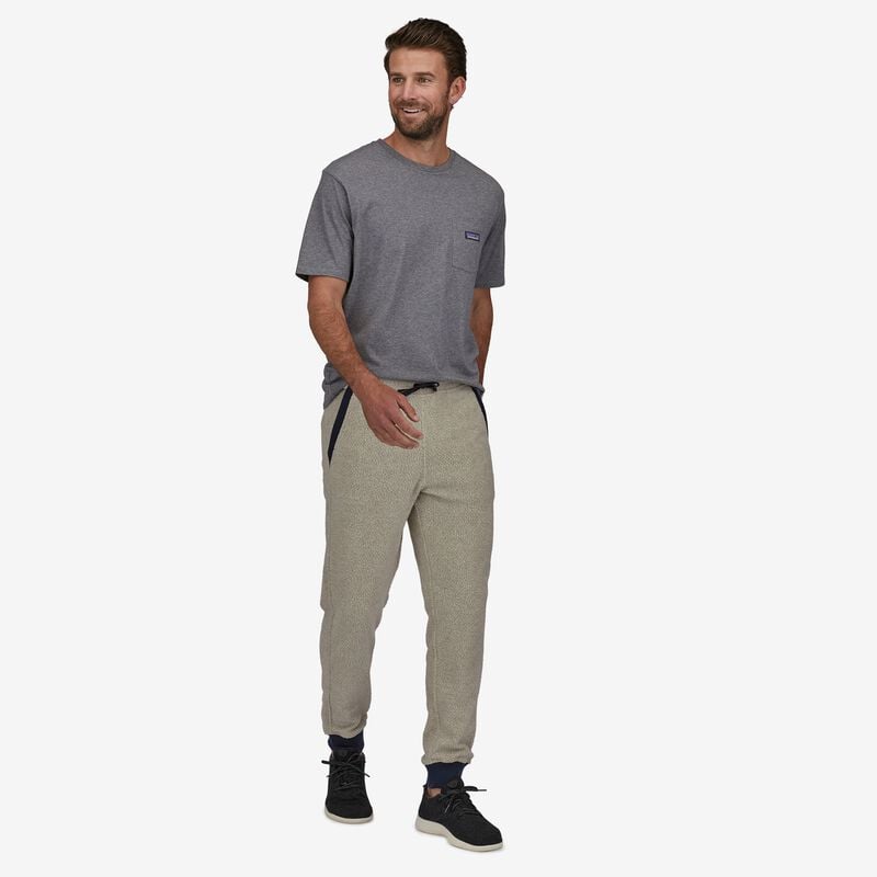 Patagonia Men's Shearling Fleece Pants - Natural