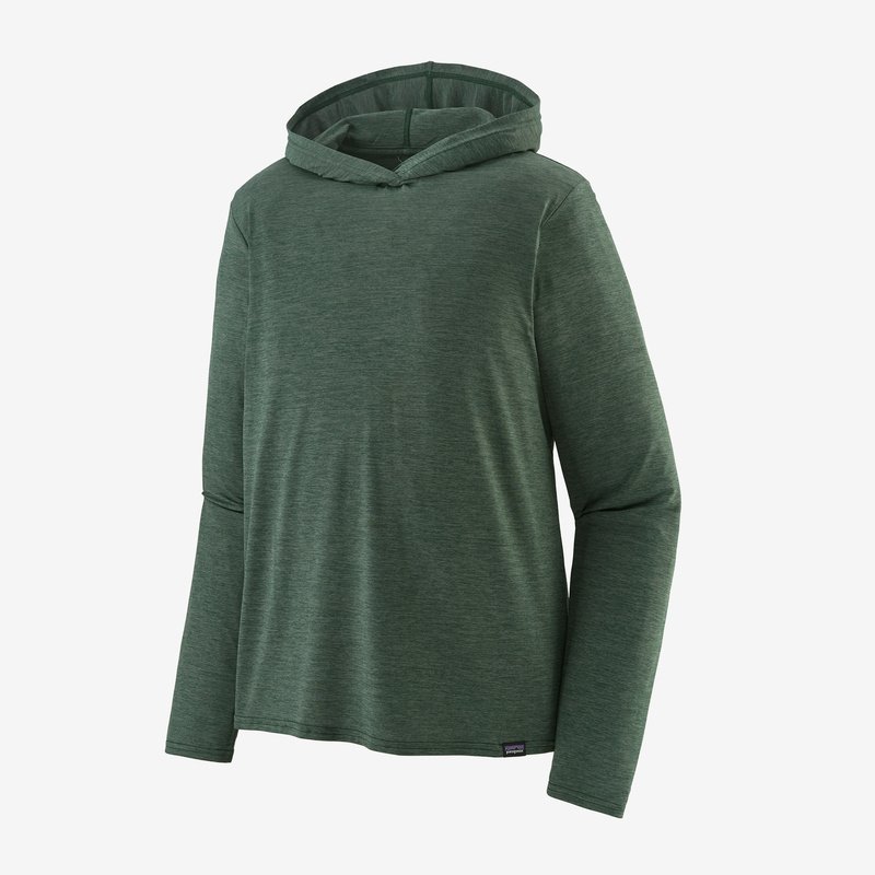 Patagonia Men's Capilene® Cool Daily Hoody - Pinyon Green - Hemlock Green X-Dye