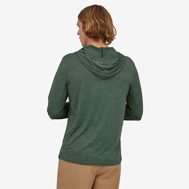 Patagonia Men's Capilene® Cool Daily Hoody - Pinyon Green - Hemlock Green X-Dye