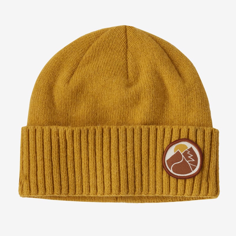 Patagonia Brodeo Beanie - Slow Going Patch: Cabin Gold