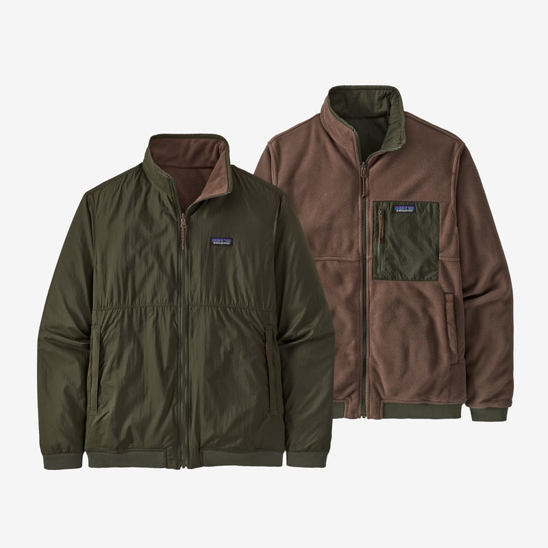 Patagonia Men's Reversible Shelled Microdini Jacket - Basin Green