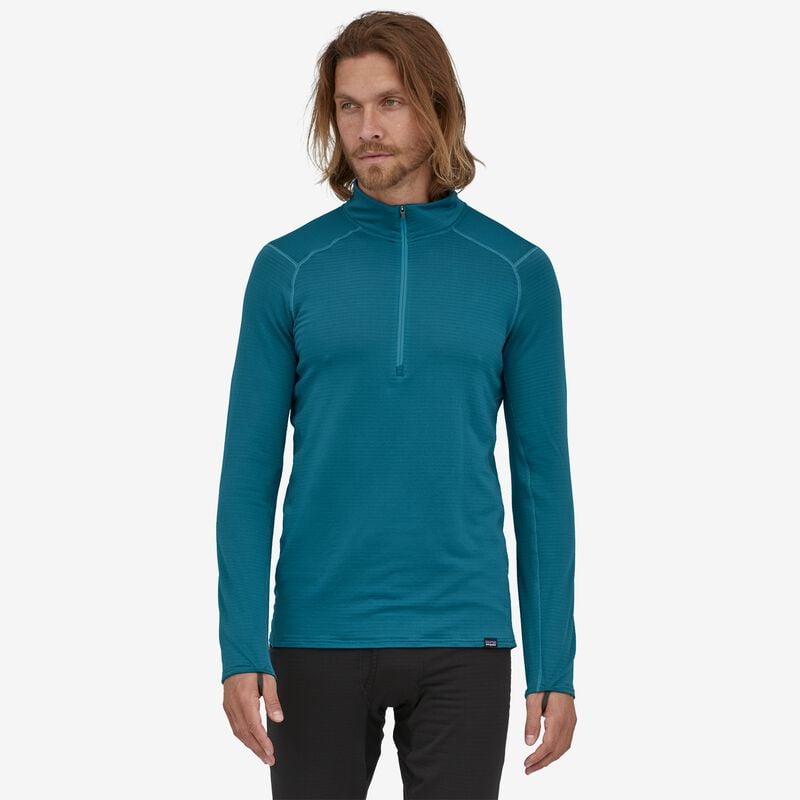 Patagonia Men's Capilene® Thermal Weight Zip-Neck - Wavy Blue
