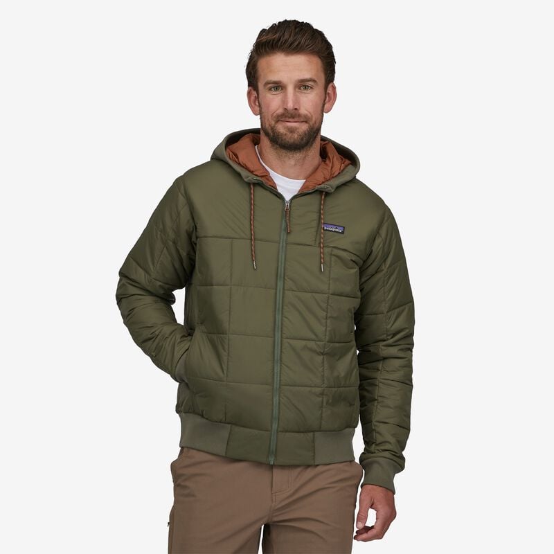 Patagonia Men's Box Quilted Hoody - Basin Green