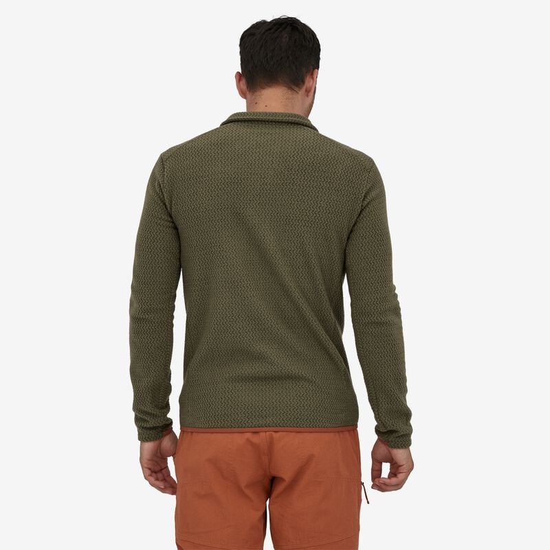 Patagonia Men's R1® Air Zip-Neck - Basin Green