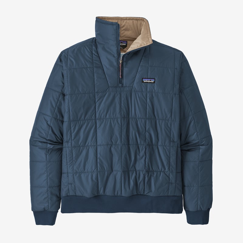 Patagonia Men's Box Quilted Pullover - Tidepool Blue