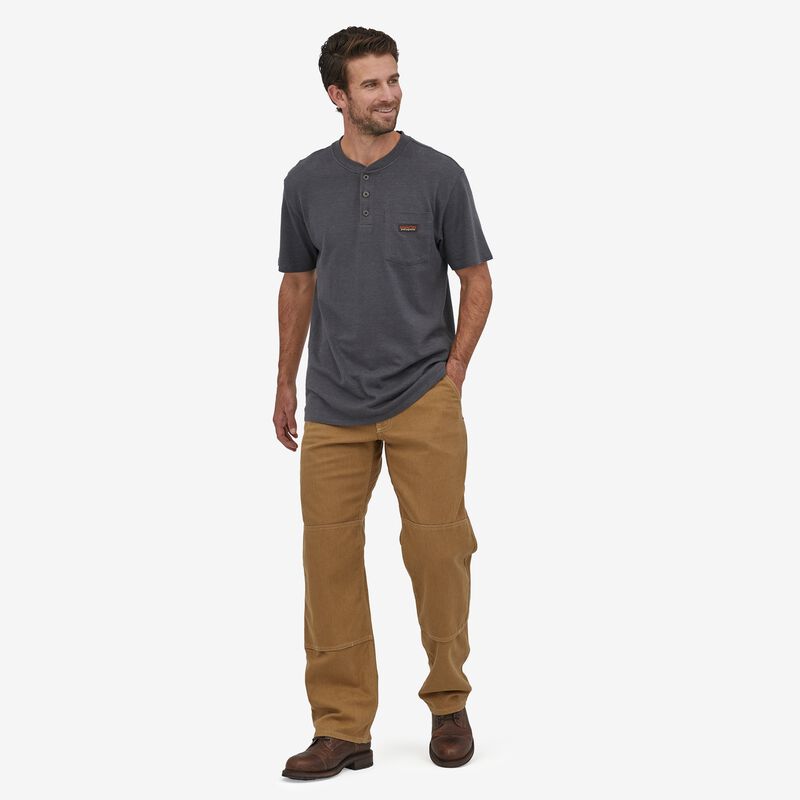 Patagonia Men's Iron Forge Hemp® Canvas Double Knee Pants - Long - Coriander Brown