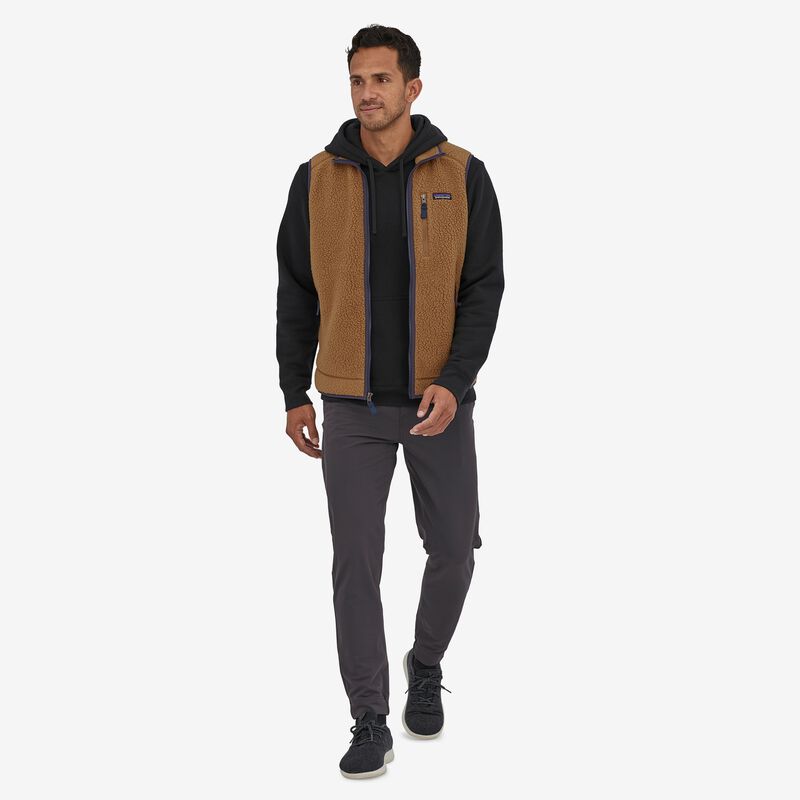 Patagonia Men's Retro Pile Fleece Vest - Bear Brown