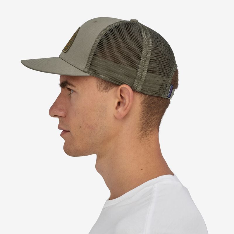 Patagonia Take a Stand Trucker Hat - Garden Green w/Hatch Hour