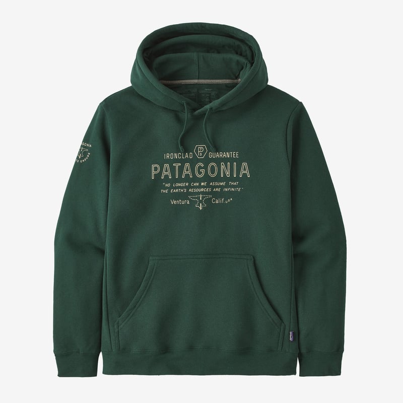 Patagonia Forge Mark Uprisal Hoody - Pinyon Green