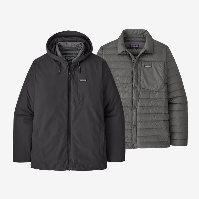 Patagonia Men's Downdrift 3-in-1 Jacket - Ink Black