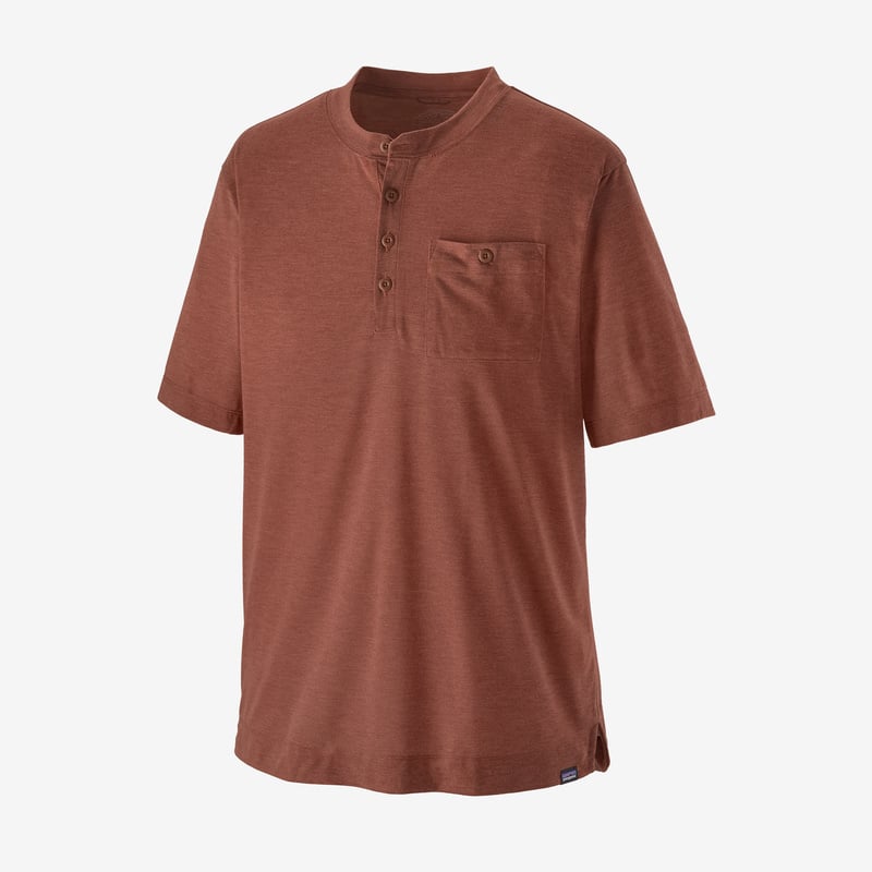 Patagonia Men's Capilene® Cool Trail Bike Henley - Sisu Brown