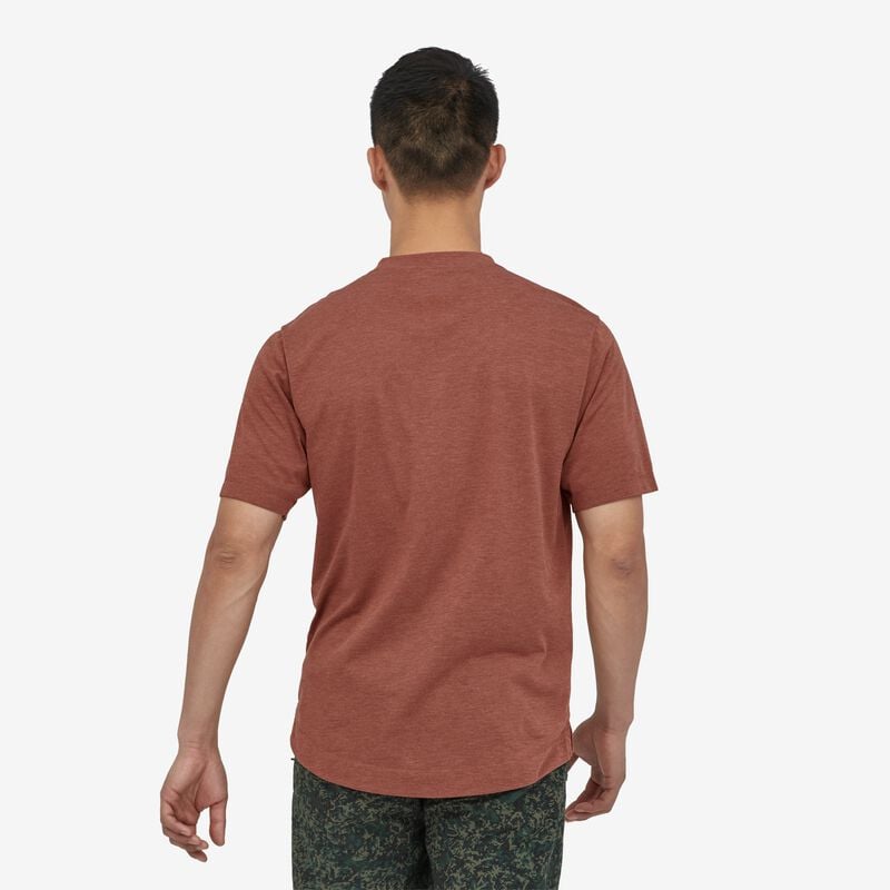 Patagonia Men's Capilene® Cool Trail Bike Henley - Sisu Brown