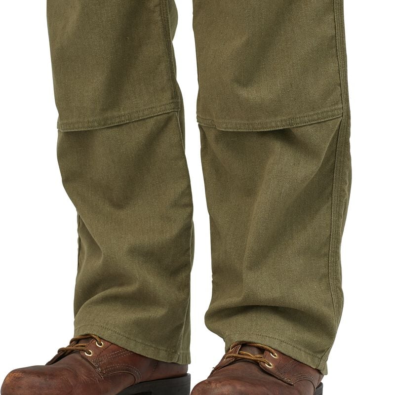 Patagonia Men's All Seasons Hemp Canvas Double Knee Pants - Short - Fatigue Green