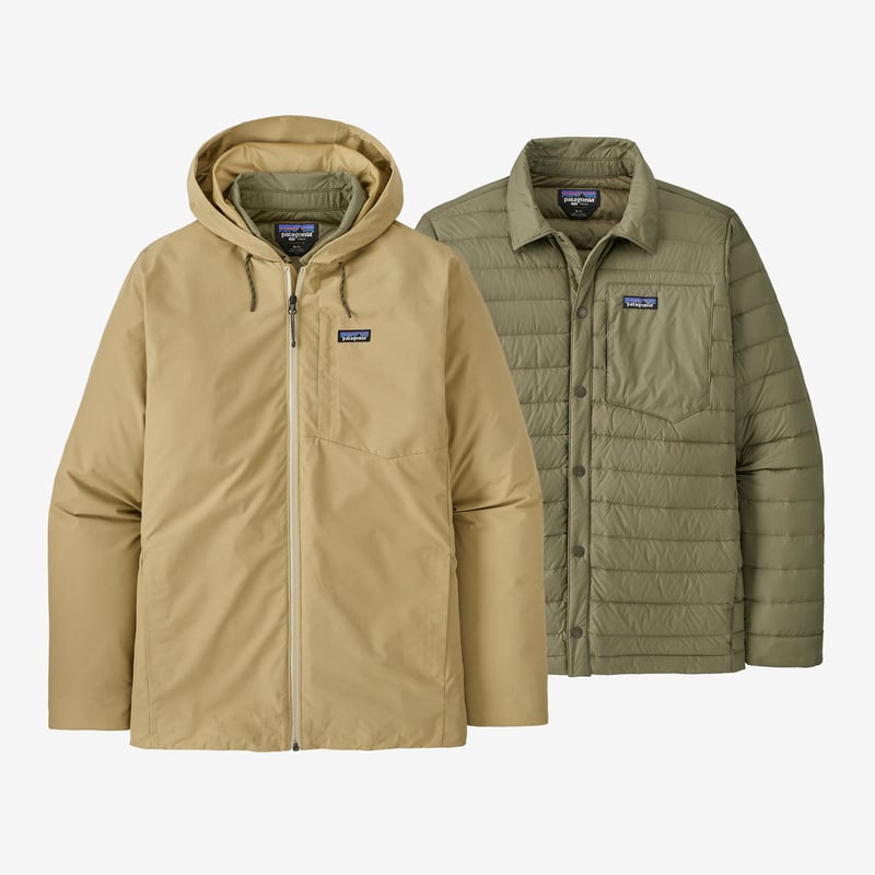 Patagonia Men's Downdrift 3-in-1 Jacket - Classic Tan