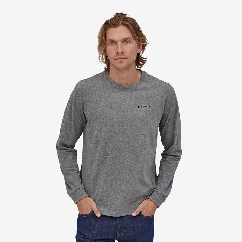 Patagonia Men's Long-Sleeved Fitz Roy Horizons Responsibili-Tee® - Moray Khaki
