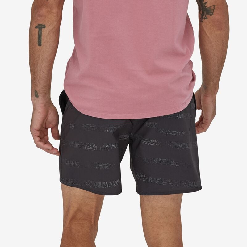 Patagonia Men's Hydropeak Volley Shorts - 16" - Marine Fog: Ink Black