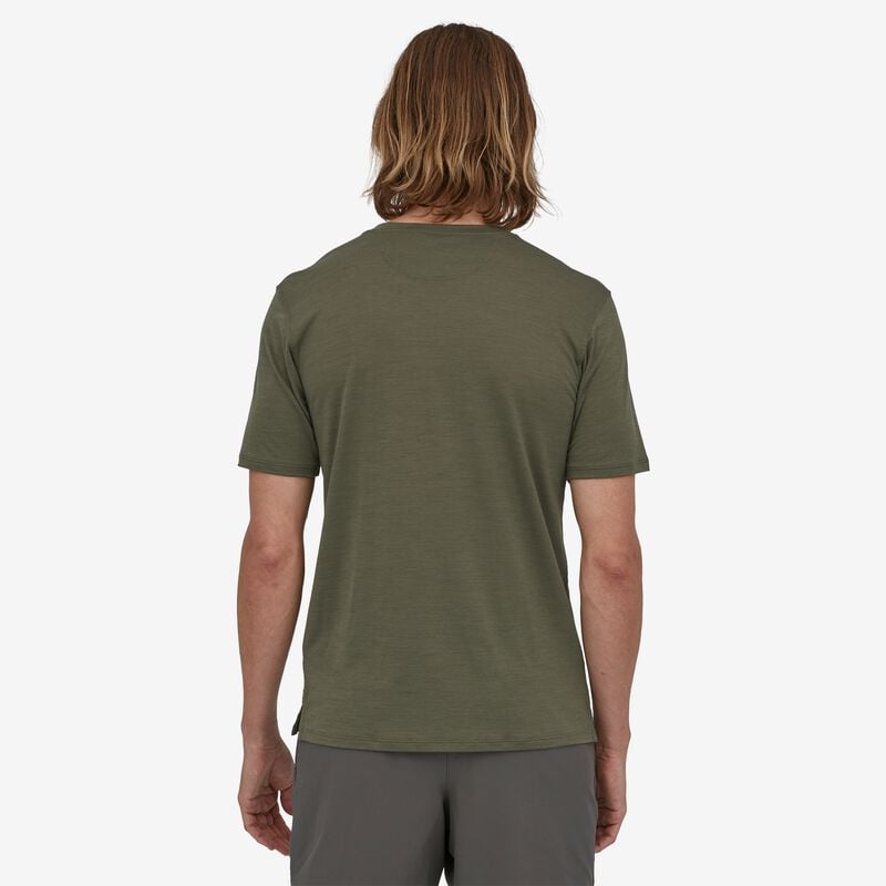 Patagonia Men's Capilene® Cool Merino Graphic Shirt - Slow Going: Sisu Brown